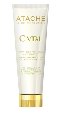 uvlazhnyayushchij zashchitnyj antioksidantnyj krem dlya normalnoj i suhoj kozhi 50 ml atache ispaniya