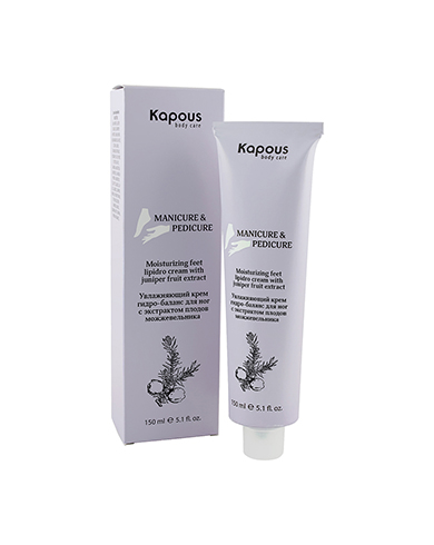 uvlazhnyayushchij krem gidro balans dlya nog 150 ml kapous body care rossiya
