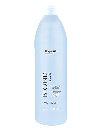 kremoobraznaya okislitelnaya emulsiya blond cremoxon s ekstraktom zhemchuga serii blond bar 9 1000 ml kapous professional rossiya