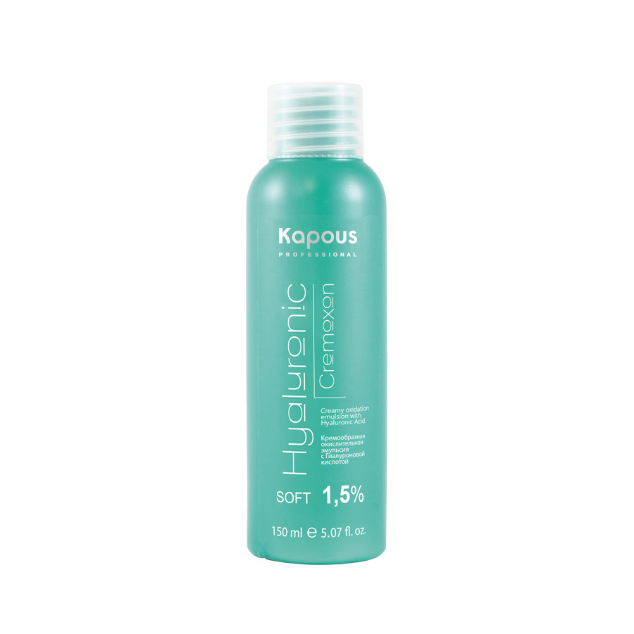 kremoobraznaya okislitelnaya emulsiya hyaluronic cremoxon s gialuronovoj kislotoj 15 150 ml kapous professional rossiya