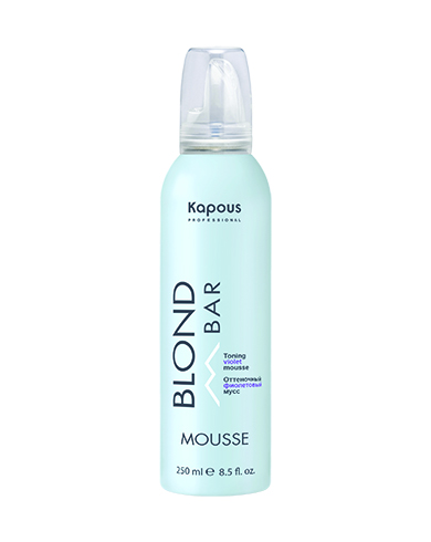 ottenochnyj muss dlya volos fioletovyj serii quotblond barquot 250 ml kapous professional rossiya