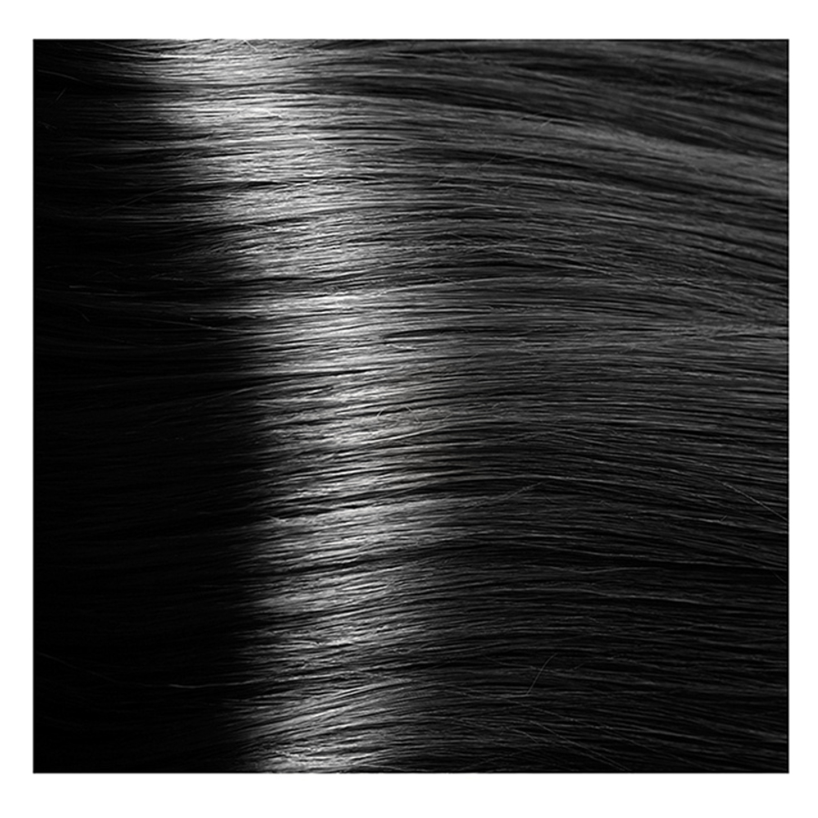 krem kraska dlya volos s keratinom non ammonia 10 chernyj 100 ml kapous professional rossiya