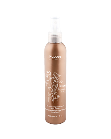 kondicioner restrukturant dyal volos s keratinom quotmagic keratinquot 300 ml kapous professional rossiya