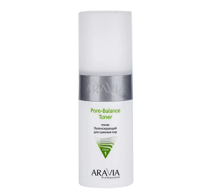 tonik balansiruyushchij dlya suzheniya por dlya zhirnoj i problemnoj kozhi pore balance toner 150 ml aravia professional rossiya