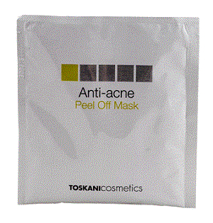 alginatnaya maska dlya lica anti akne peel of mask anti acne 30 gr toskani cosmetics ispaniya