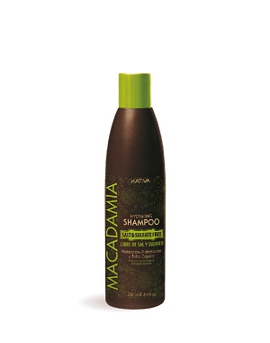 macadamia intensivnyj uvlazhnyayushchij shampun dlya normalnyh i povrezhdennyh volos s keratinom 250 ml kativa ispaniya