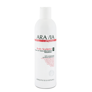 loson dlya termo obertyvaniya bandazhnogo ot cellyulita quotbody sculptorquot 300 ml aravia organic rossiya