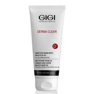 derma clear muss ochishchayushchij dlya problemnoj kozhi skin face wash 200 ml gigi izrail