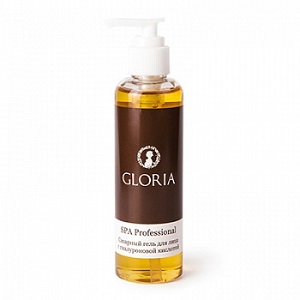 saharnyj gel dlya massazha lica s gialuronovoj kislotoj 200 ml gloria rossiya