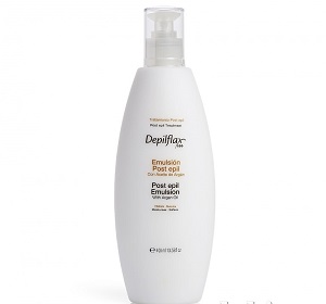 emulsiya posle depilyacii s maslom argany 400 ml depilflax ispaniya