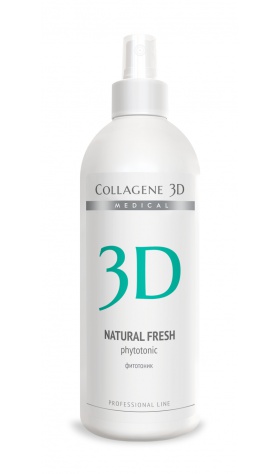 fitotonik dlya vseh tipov kozhi natural fresh 500 ml collagene 3d rossiya