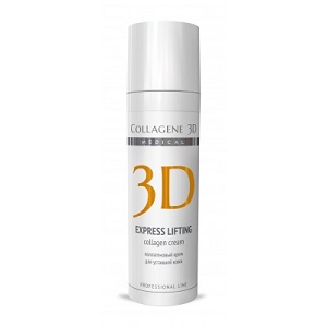kollagenovaya gel maska dlya lica express lifting s yantarnoj kislotoj 30 ml collagene 3d rossiya