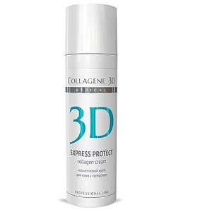 kollagenovaya gel maska dlya lica express protect s soforoj yaponskoj 130 ml collagene 3d rossiya