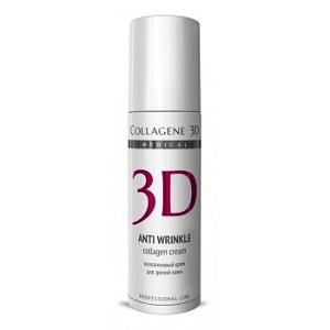 kollagenovaya gel maska dlya lica anti wrinkle s placentolyu 30 ml collagene 3d rossiya