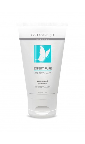 gel skrab dlya lica expert pure gel exfoliant 75 ml collagene 3d rossiya