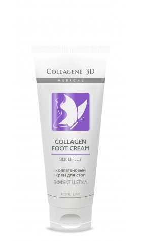 kollagenovyj krem dlya stop s maslom lavandy silk effect 75 ml collagene 3d rossiya