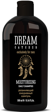muzhskoj uvlazhnyayushchij shampun moisturizing daily shampoo 300 ml dream catcher rossiya