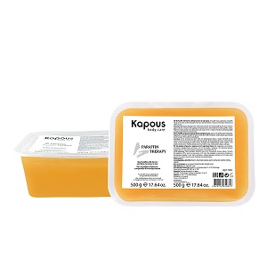 bio parafin s morkovyu i beta keratinom 500 gr h 2 sht kapous body care rossiya