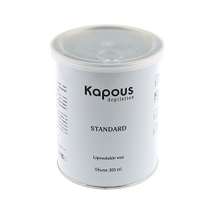 vosk teplyj v banke zelenyj s hlorofilom 800 ml kapous depilation rossiya