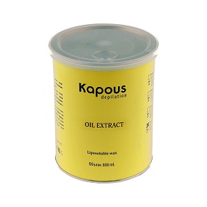vosk dlya depilyacii v banke s ekstraktom masla avokado 800 ml kapous depilation rossiya