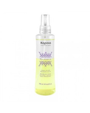 dvuhfaznoe maslo s maslom oreha makadamii quotmacadamia oilquot 200 ml kapous professional rossiya