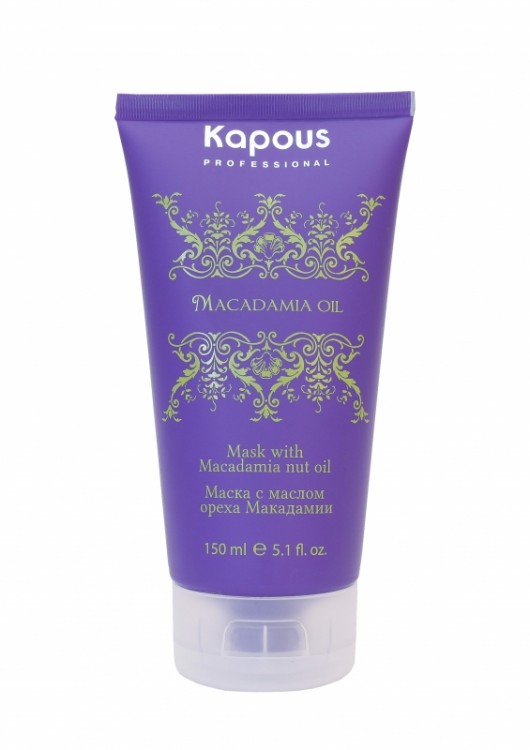 maska dlya volos s maslom oreha makadamii quotmacadamia oilquot 150 ml kapous professional rossiya