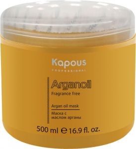 maska dlya volos s maslom argany arganoil 500 ml kapous professional rossiya