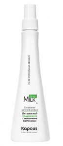 pitatelnyj kondicioner s molochnymi proteinami milk line 250 ml kapous professional rossiya