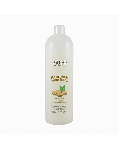 shampun dlya vseh tipov volos molochko mindalnogo oreha 1000 ml studio professional rossiya