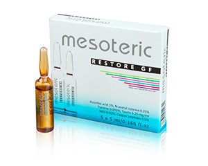 regeneriruyushchij mezokoktejl dlya lica i tela restor gf 5 ml 1 ampula mesoteric ispaniya