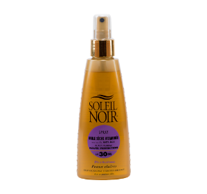 antivozrastnoe vitaminizirovannoe suhoe maslosprej huile seche vitaminee spf 30 150 ml soleil noir franciya