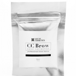 hna dlya okrashivaniya brovej chernaya sashe 10 gr cc brow indiya
