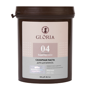 saharnaya pasta dlya shugaringa myagkaya 800 gr gloria rossiya