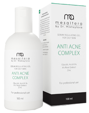 gel dlya problemnoj i zhirnoj kozhi anti acne complex 100 ml mesaltera by dr mikhaylova rossiya