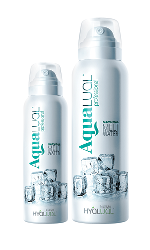 sprej dlya lica na osnove taloj vody aqualual akvalual 50 ml hyalual shvejcariya