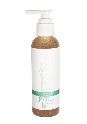 delikatnyj gel skrab dlya normalnoj i kombinirovannoj kozhi 150 ml axioma rossiya