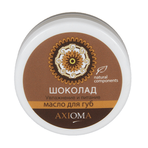 balzam maslo dlya gub quotshokoladquot 12 gr axioma rossiya