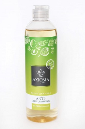 massazhnoe maslo dlya tela quotantioksidantnoequot 500 ml axioma rossiya