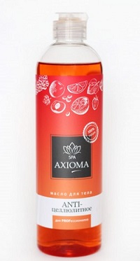 massazhnoe maslo dlya tela quotanticellyulitnoequot 500 ml axioma rossiya
