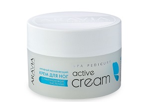 aktivnyj uvlazhnyayushchij krem dlya nog s gialuronovoj kislotoj quotactive creamquot 150 ml aravia professional rossiya