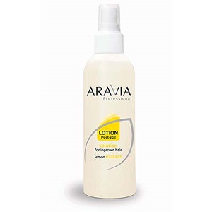 loson protiv vrosshih volos posle epilyacii 150 ml aravia professional rossiya