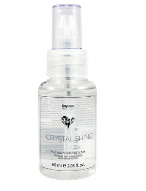 flyuid dlya sekushchihsya konchikov volos crystal shine 60 ml kapous professional rossiya