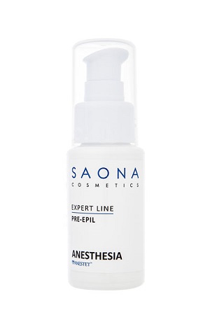gel obezbolivayushchij dlya depilyacii anestesia 30 ml saona cosmetics rossiya