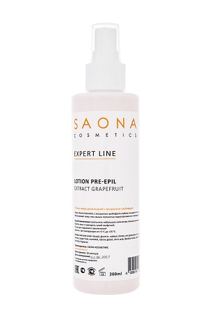 ochishchayushchij loson s ekstraktom grejpfruta 200 ml saona cosmetics rossiya