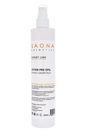 loson ochishchayushchij s ekstraktom grejpfruta 350 ml saona cosmetics rossiya
