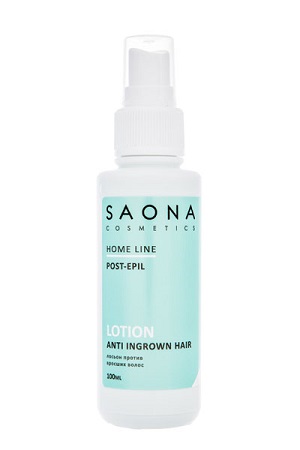 loson protiv vrosshih volos s fruktovymi kislotami anti ingrown hair 100 ml saona cosmetics rossiya