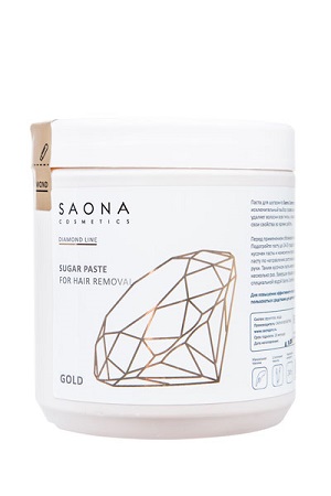 pasta dlya shugaringa gold supermyagkaya 1 kg 1000 gr saona cosmetics rossiya