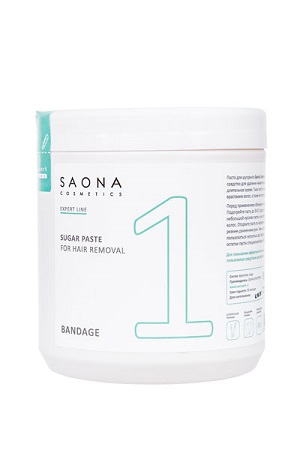 pasta dlya shugaringa 1 bandazhnaya 1 kg 1000 gr saona cosmetics rossiya