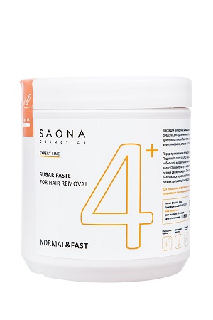 pasta dlya shugaringa 4 normalnaya bez razogreva 1 kg 1000 gr saona cosmetics rossiya