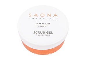 skrab ochishchayushchij dlya depilyacii s ekstraktom grejpfruta 300 ml saona cosmetics rossiya